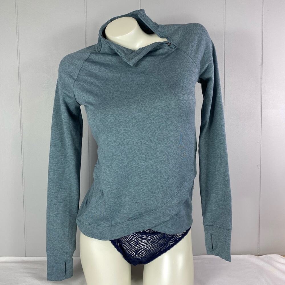 Mondetta Side Zip Pullover Top XS